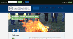 Desktop Screenshot of mainewabanakireach.org